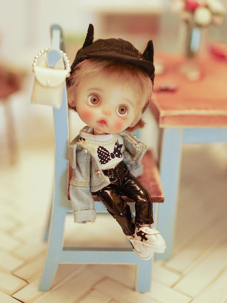 M0094 детская игрушка ручной работы 1/12 ob11 кукла blyth BJD/Аксессуары для кукол SD GSC джинсовые шорты потертые выцветшие отверстия 1 шт