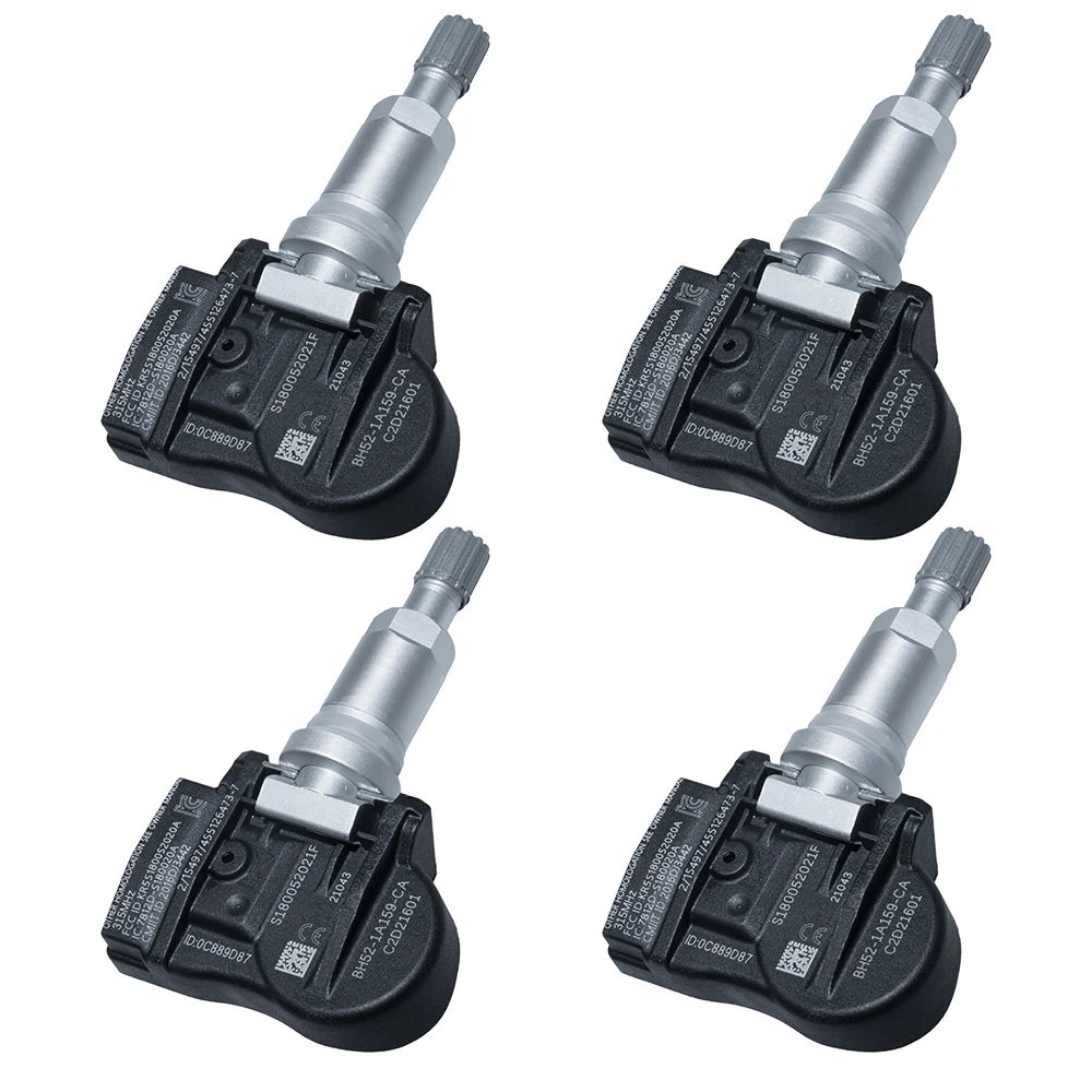 

4 шт. BH52-1A159-CA TPMS 315 МГц датчик контроля давления в шинах подходит для Jaguar F-TYPE 2014-2018 Jaguar XJ XJR