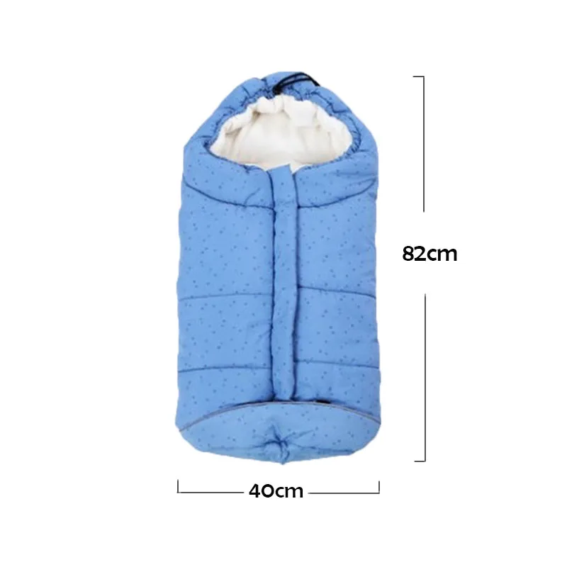 Детский спальный мешок конверт зимний в коляску для новорожденных термомешок