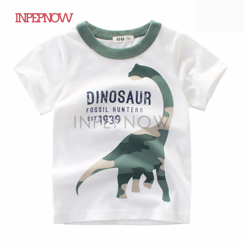 DHASIUE Kids Boys Dinosaur Sweatshirt Jumper T-Shirt Cute Long Sleeve Tops Casual Cotton Tee Shirts Toddler Clothes Age 1-7 Years