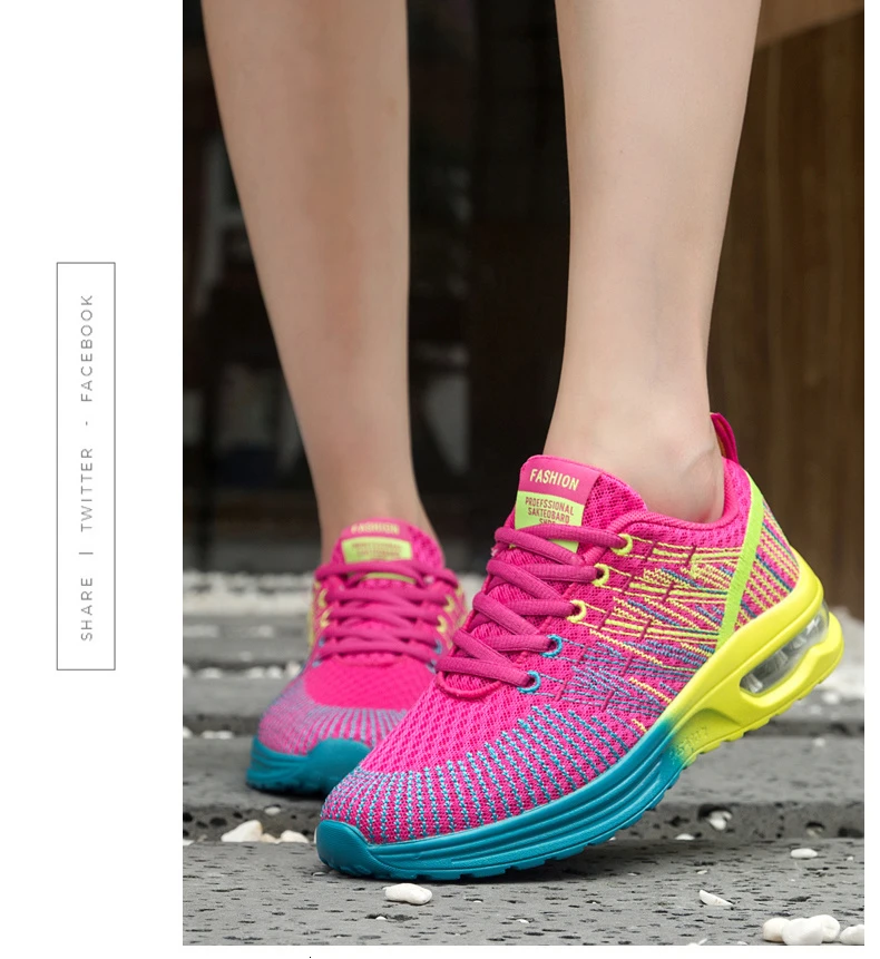 Flarut теннисная обувь для женщин; кроссовки с воздушной подушкой; кроссовки с дышащей сеткой; tenis feminino; уличная спортивная обувь; zapatillas mujer