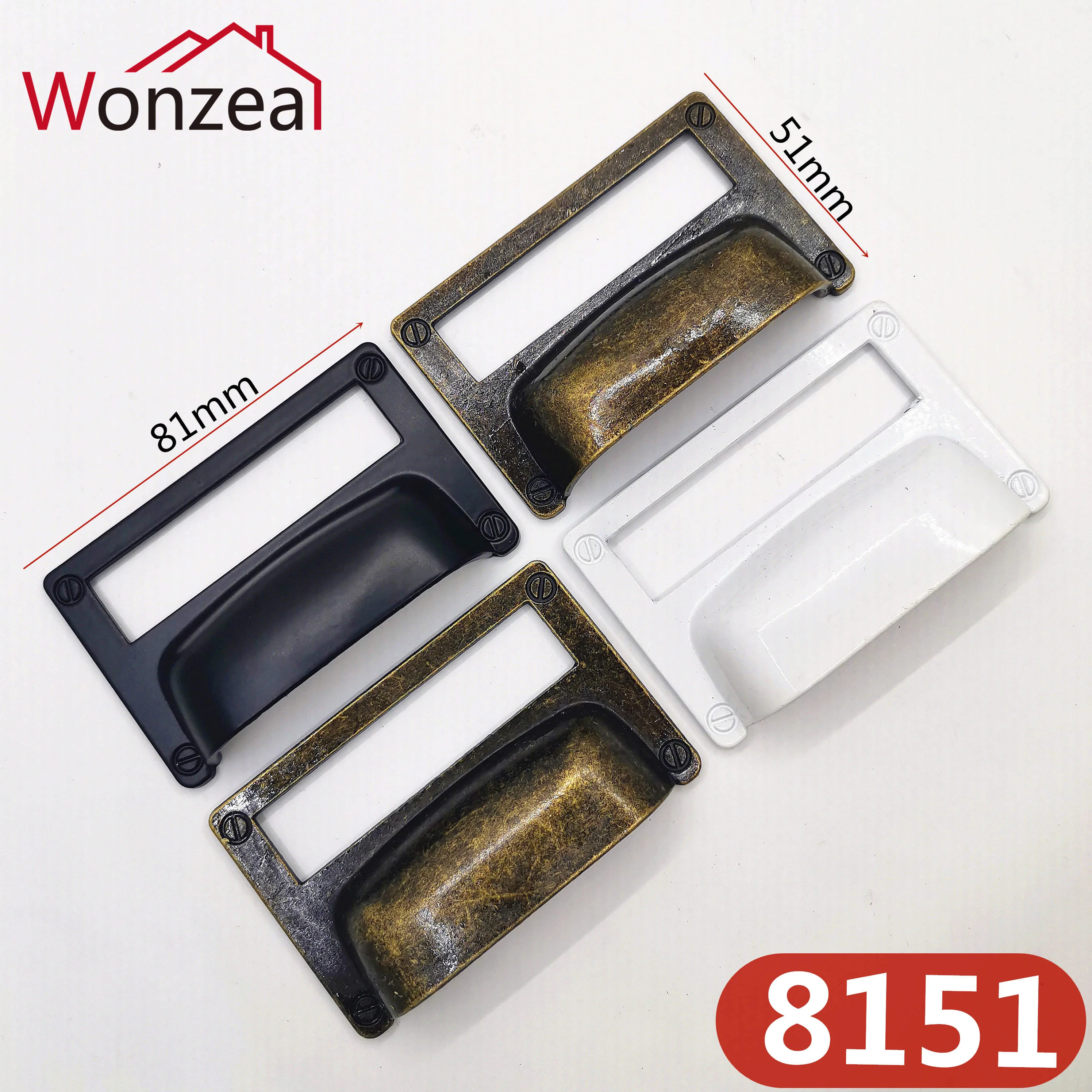 골동품 청동 금속 빈티지 서랍 손잡이, 찬장 손잡이, 부엌 캐비닛, 사무실 홈 라벨 프레임 홀더 풀 핸들