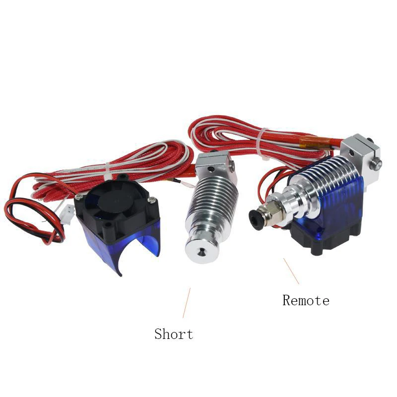 Запчасти для 3D принтера V6 J head Hotend экструдер комплект охлаждающий вентилятор