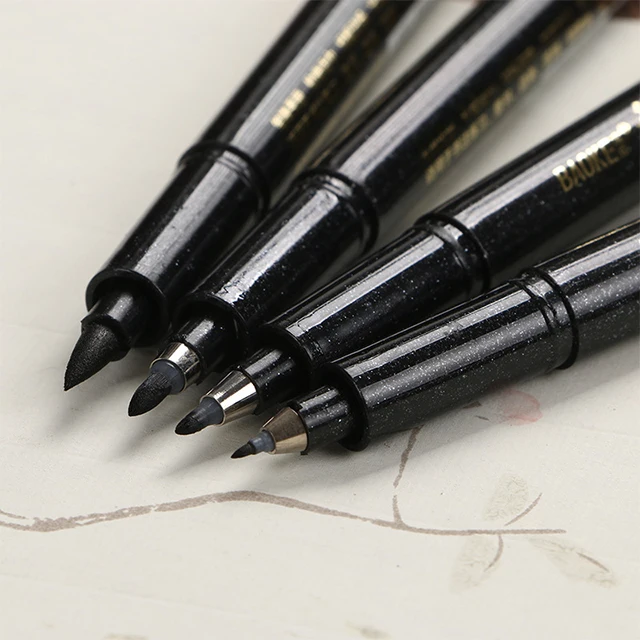 1 шт. Chinnes японская мягкая ручка для каллиграфии волос детская художественная ручка для рисования ручка-кисть для письма для школы офисные принадлежности