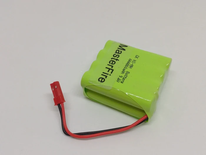 MasterFire 9,6 V AAA 800mAh Ni-MH аккумулятор Аккумуляторная NiMH батареи с красной вилкой