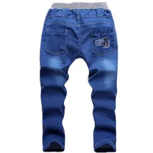 Детская одежда; брюки для мальчиков с вышивкой в Корейском стиле; повседневные детские брюки