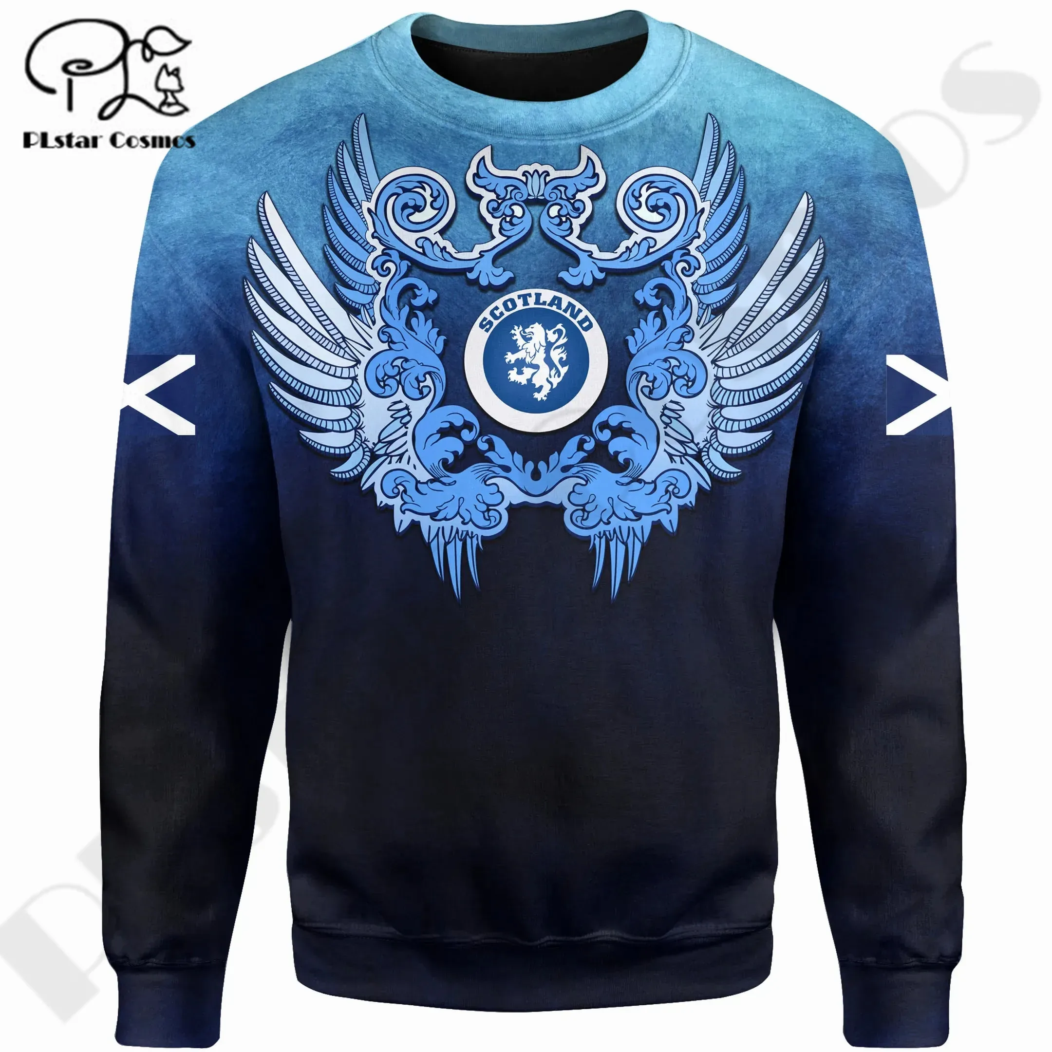 PLstar Cosmos 3DPrinted Newest Scotland Scottish Rampant Lion Art Unique Unisex Streetwear Harajuku Hoodies/Sweatshirt/Zip C-6