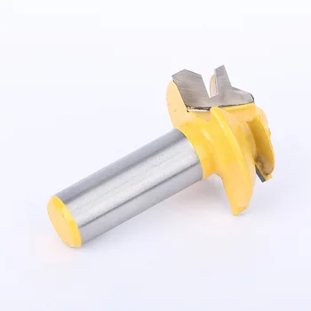 

1/2 Shank Lock Miter Router Bit Woodworking 45 Degree Wood Frames Tenon Cutter Tool Milling Cutter trimming milling