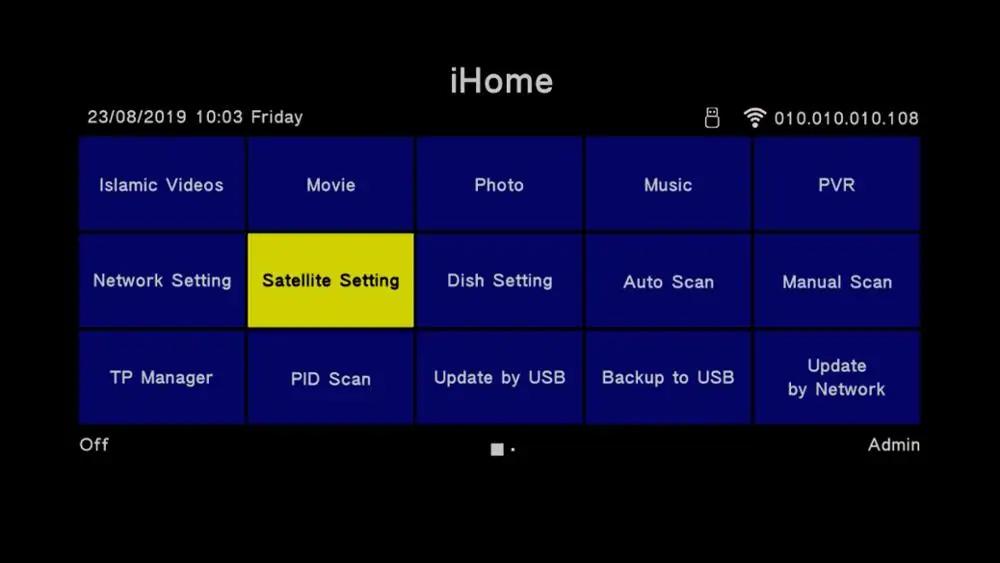  2019 new FTA HD DVB-S2 satellite receivercompatible DVB-S/Mpeg-4supports BISS Key dvb s2 dvb s sat 