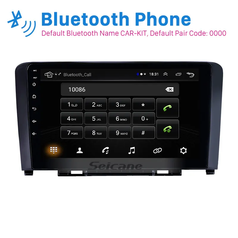 Seicane 2GB RAM Android 10.0 car Radio Head Unit Player for Great Wall Haval H6 2011-2016 2.5D screen support Carplay GPS IPS