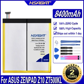 

HSABAT C12P1602 8400mAh Battery for ASUS ZENPAD 3S 10 Z500K Z10 Z500KL ZT500KL Z500KL-BK32S4 Z500KL-1A019A Batteries
