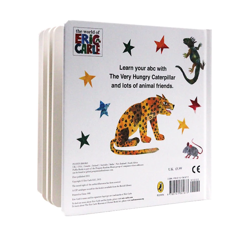 Faminta por Eric Cartão de Livros para Crianças Brinquedo de Aprendizagem o Abc da Caterpillar Muito Carle Inglês Língua Leitura 9 Computers & Electronics
