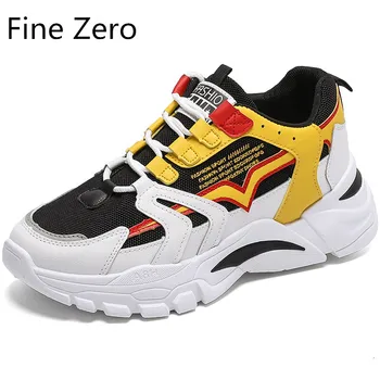 

Casual Shoes Men Breathable Sneakers high top quality adults Masculino New Trend Fashion Cheap Lace Up Color matching Zapatilla
