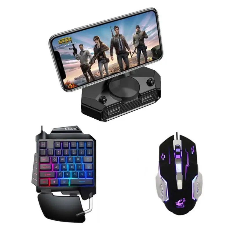 Мобильный Bluetooth 5 0 Android PUBG контроллер мобильный Игровая клавиатура мышь конвертер