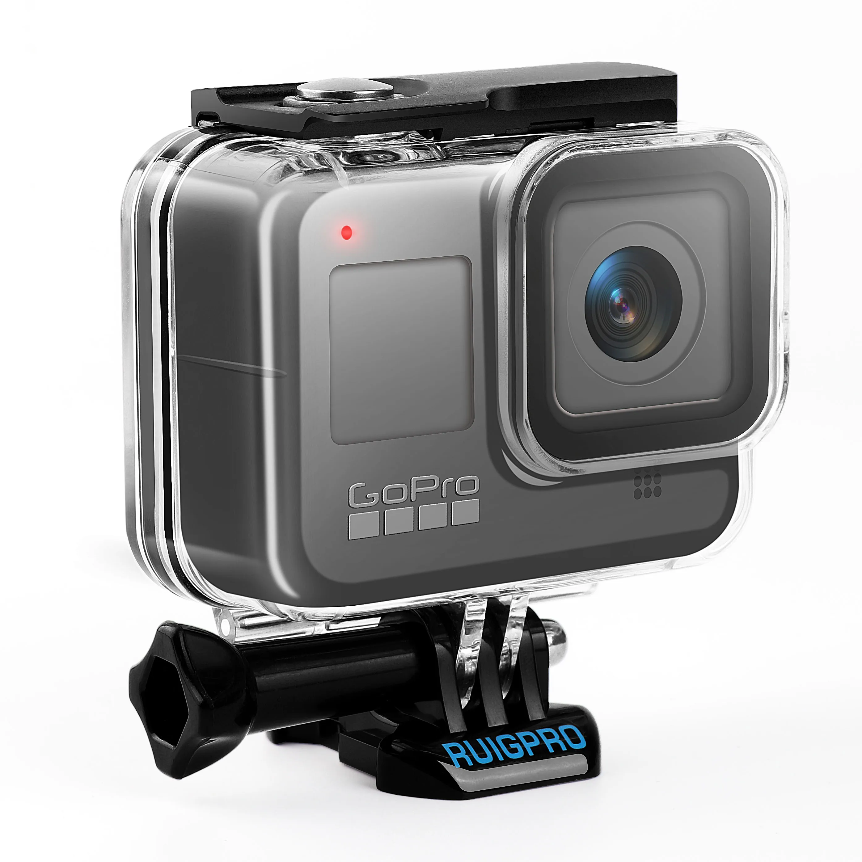 60 м подводный водонепроницаемый чехол для GoPro Hero 8 защитный чехол Корпус черный объектив камеры 60 м аксессуары для дайвинга и плавания