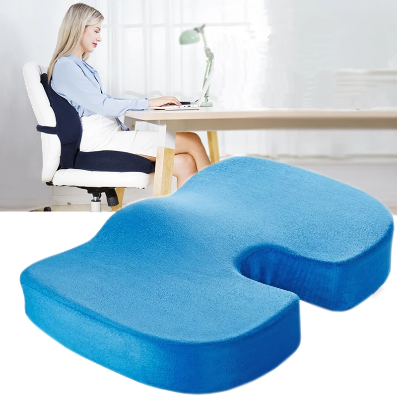 

Multifunctional Memory Foam Cushion Home Office Chair Anti-hemorrhoid Cushion Orthopedic Cushion Slow Rebound Cushion