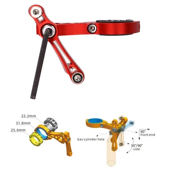 

Bike Double Bottle Cage Conversion Seat Adapter Mount Adjustable MTB Road Bike Tool Water Bottle Holder Seat Post Mount
