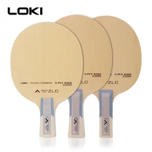LOKI Arthur ASIA ZLC лезвие для настольного тенниса профессиональное 5-слойное углеродное весло для пинг-понга Hinoki для быстрой атаки