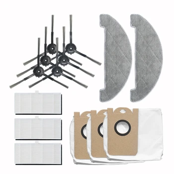 

14Pcs Robot Side Brush Mop Hepa Filter for Proscenic M70 M7 Robot Vacuum Cleaner Parts Accessories Replacement Kit