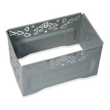 

Durable Car Van Metal Radio Panel Universal Stereo Radio Frame Fascia Panel Double 2 Din