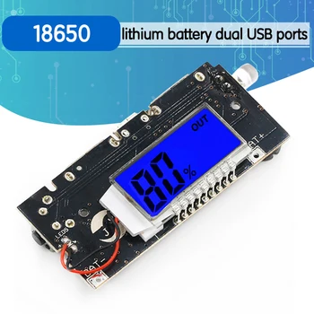 

10pcs Dual USB 5V 1A 2.1A Mobile Power Bank 18650 Battery Charger PCB Power Module Accessories For Phone DIY LED LCD Module
