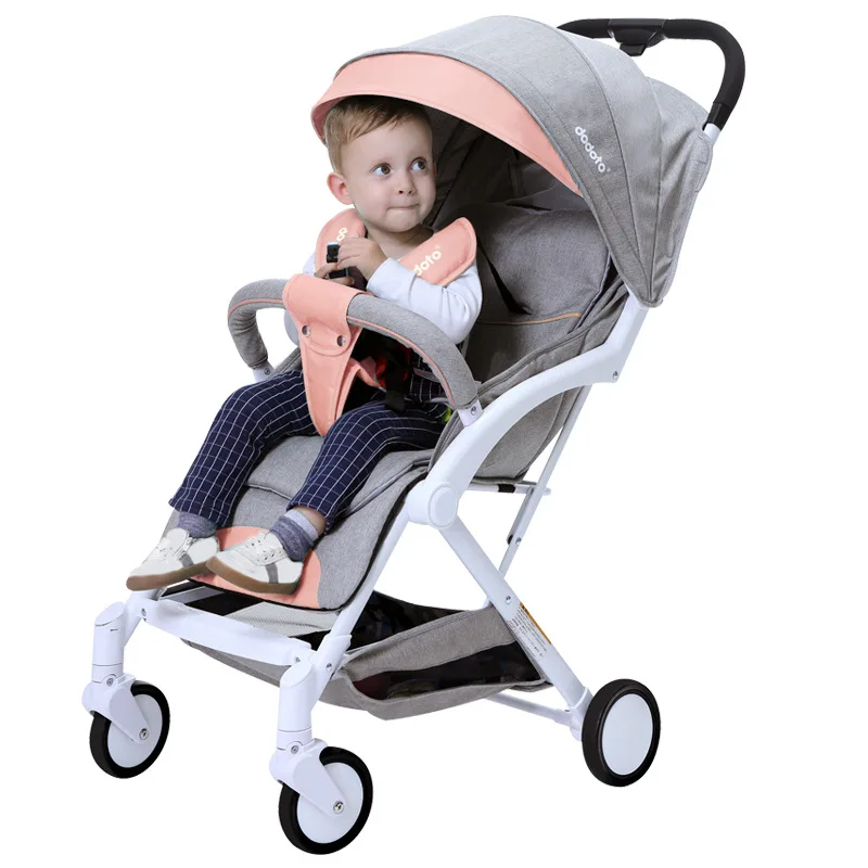 5,8 Кг легкая детская коляска Высокая прогулочная коляска новорожденных детская коляска складной Портативный Роскошная коляска Kinderwagen