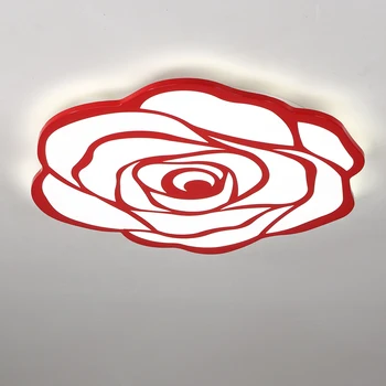 

Modern LED rose ceiling light bedroom ceiling romantic fashion wedding lantern lighting ceiling lamps ZA1129345