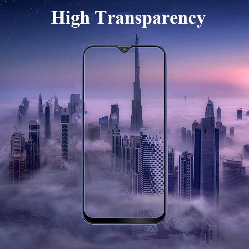 500 шт полное покрытие защитное закаленное стекло для samsung Galaxy A10 A20 A30 A40 A50 A60 A70 A80 A90 9H Защитная пленка для экрана