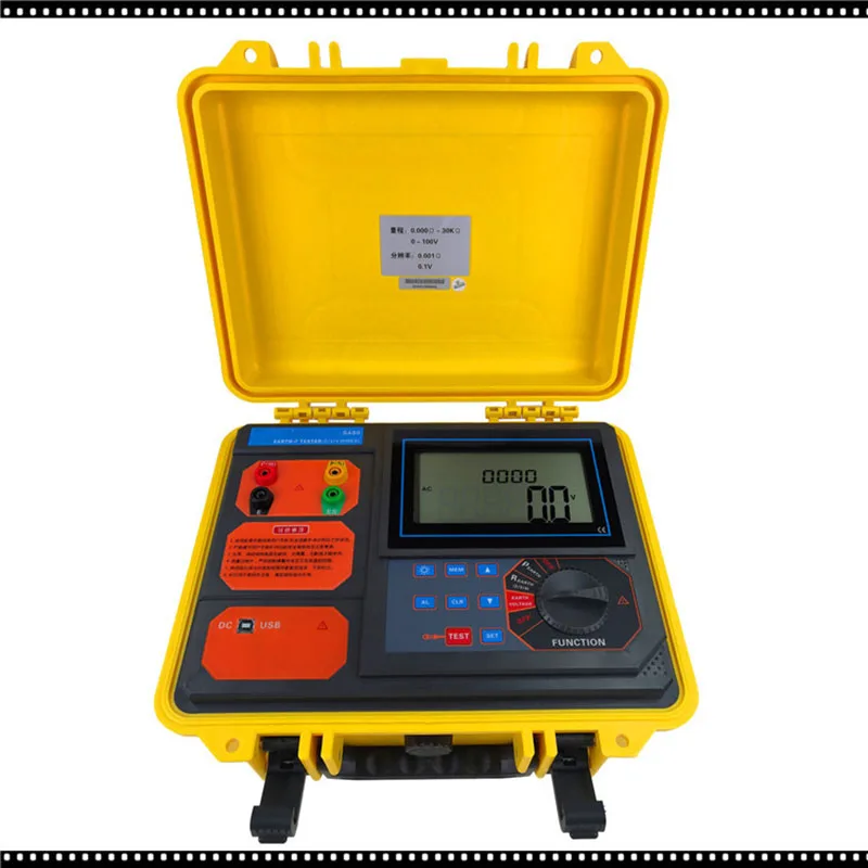 S480 Earth Resistance Tester Soil Resistivity Tester Is Specially Designed for Measuring Earth Resistance Soil Resistivity S480 Earth Resistance Tester Soil Resistivity Tester Is Specially Designed for Measuring Earth Resistance Soil Resistivity