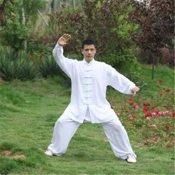 

Tai Chi Cotton Uniform Martial Arts Kung Fu Wushu Clothing Taiji Wing Chun Suit