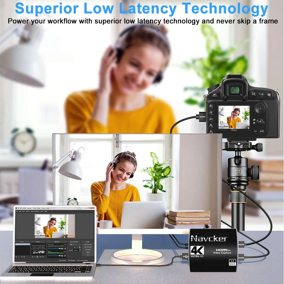 2023 USB3.0 HDMI 4K60Hz Video Capture HDMI to USB Video Capture Card Dongle Game