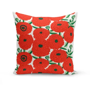 Nordic style flower cushion cover decorative Home decor pillowcase 2