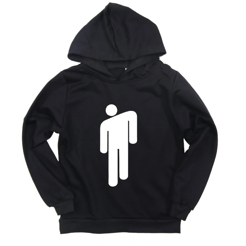 

2019 New Billie Eilish Print Toddler Baby Hoodies Casual Autumn Boys Girls Sweatshirts Teens Kids Hooded Sport infant Clothes