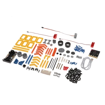 

1pc DIY STEM Robot Kit Building Blocks Remote Control Toy W/ Micro:bit Board