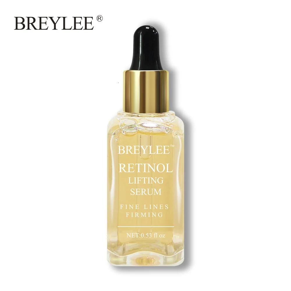 1PCS Retinol Firming Сыворотка BREYLEE серии Гиалуроновая кислота отбеливание Витамин С эссенция для лица Роза питательная 24 К золото успокаивающий ремонт уход за кожей 1 шт - Вес нетто: 1PCS Retinol Firming