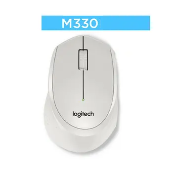 

Logitech M330 Wireless Silent Mouse with 2.4GHz USB 1000DPI Optical Mouse for Office Home Using PC/Laptop Mouse Gamer