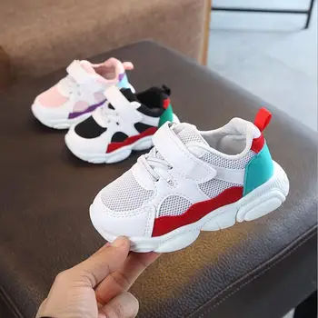 

Kids Autumn Children Mesh Sneakers Spring Baby Boys Casual Shoes Fashion Sport Running Shoes Girls Breathable Shoes
