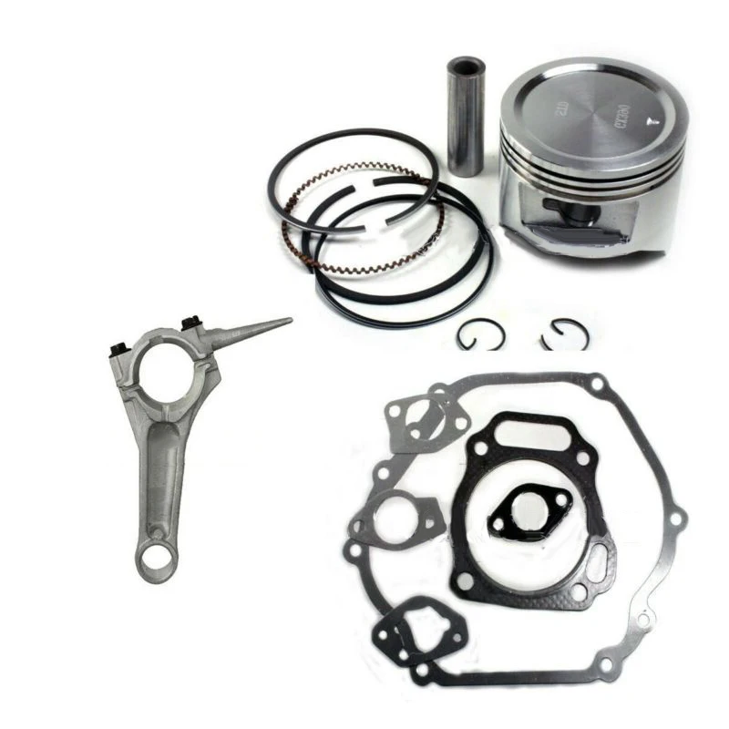 

Piston Ring Connecting Rod with Seals Gasket Engine Kit for Honda GX390 13HP