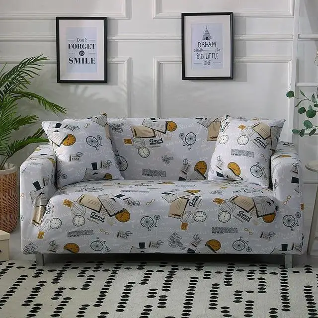 Футболки с рисунком панды; стрейч диванных чехлов 1/2/3/4 подушки дивана чехлов с лосины, с улучшенными фрикционными характеристиками протектор мебели - Цвет: Бургундия