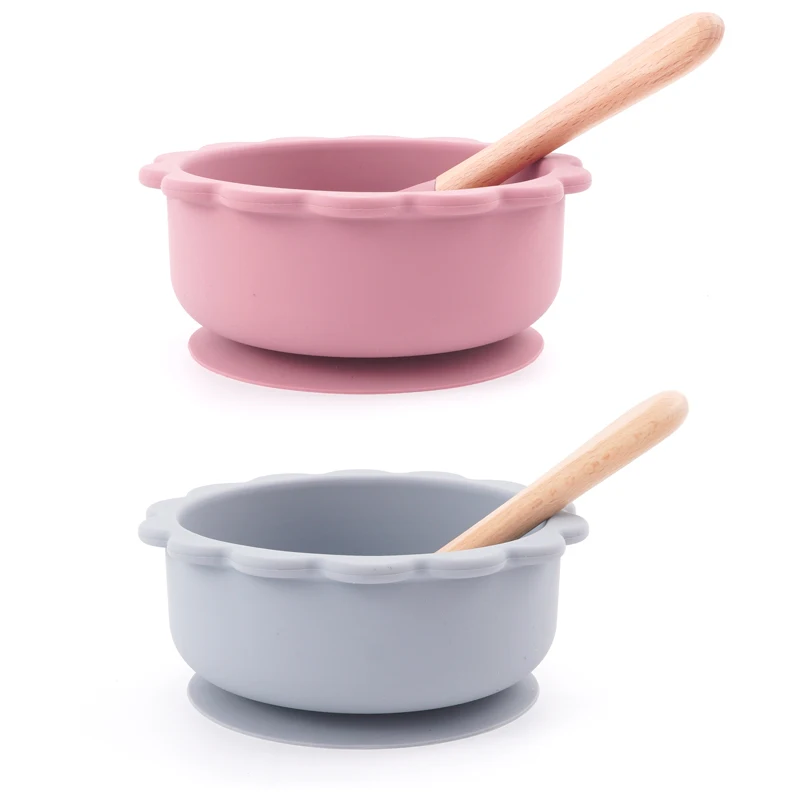 Children's Tableware Feeding Baby Learning Dishes Suction Bowl Lion Shape Food Plates Training Dishes Plates Newborn Accessorie 5