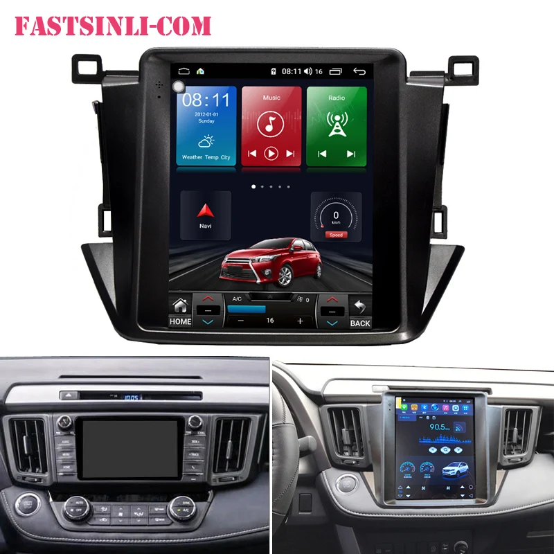 Discount Android8。1 Car radioMultimedia Player For Toyota RAV4 2013~2016 GPS navigation 1