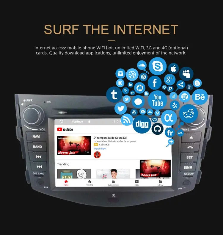 LJDA Android 9,0 Автомобильный DVD плеер для Toyota RAV4 для Toyota Previa RAV 4 2007-2011, Wi-Fi, gps навигации стерео 2 Din автомобильный радиоприемник 4G+ 64G мультимедийная DSP