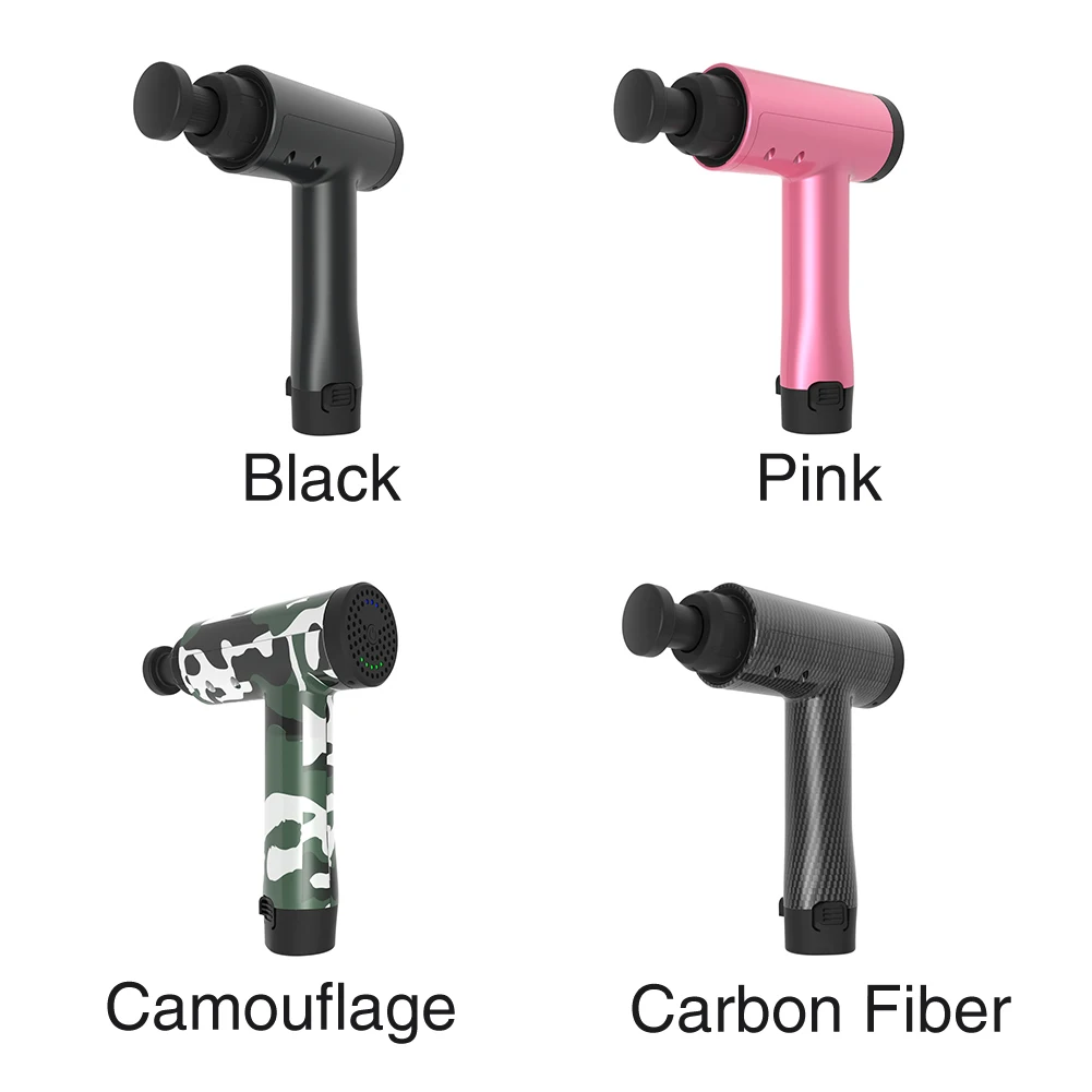 1 Set Portable ABS Muscle Massager Electric Vibration Body Therapy 4 Gears Reusable Relaxation Low Noise Adjustable Mode
