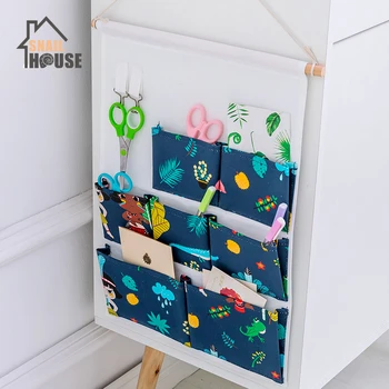 

Snailhouse Cartoon Storage Hanging Bag Wardrobe Home Wall Door Pouch Folding Storage Bags Home Kitchen Wall Hanging Organizer