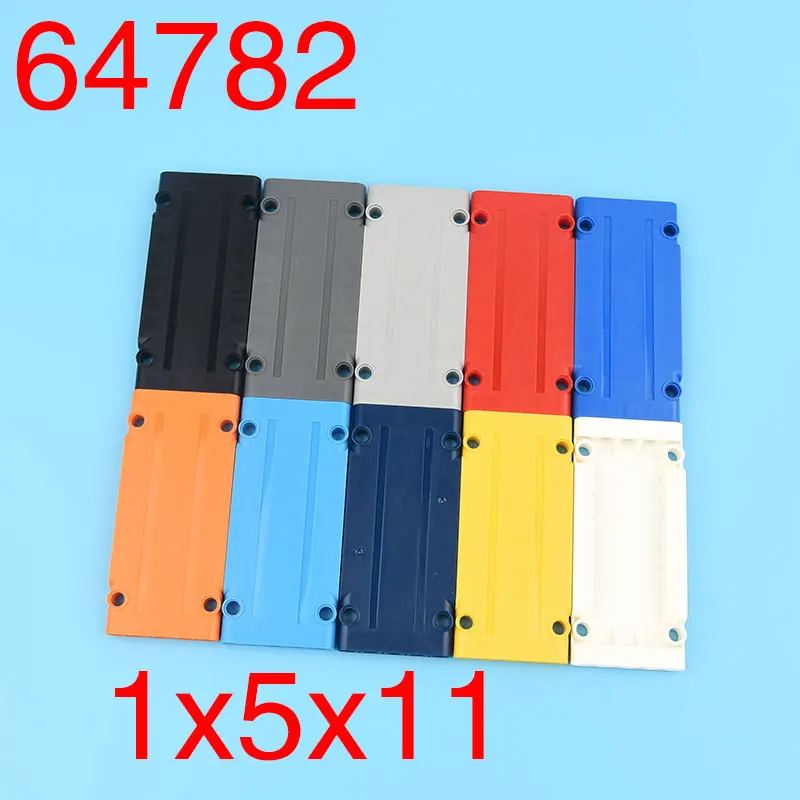 4 pcs 64782 high-tech building block panel 1 x 5 11 parts accessories construction bricks | Игрушки и хобби