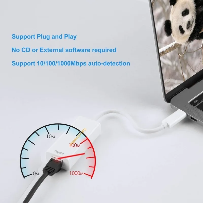 USB 3. 0 Type C (USB C) к RJ45 Gigabit Ethernet LAN Сетевой адаптер для Apple Macbook Pro Chromebook Pixel|Адаптеры Type-C|