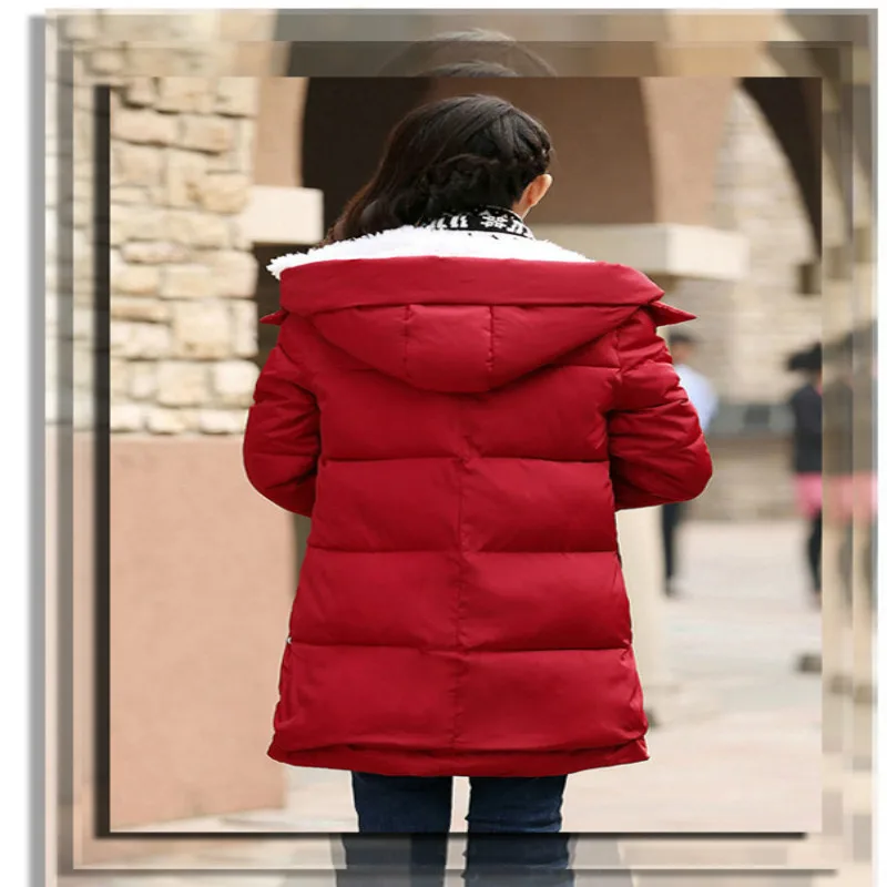 Женское зимнее пальто больших размеров, Повседневная хлопковая длинная куртка с капюшоном, женская элегантная свободная черная теплая Толстая Женская парка, верхняя одежда XXL JT601