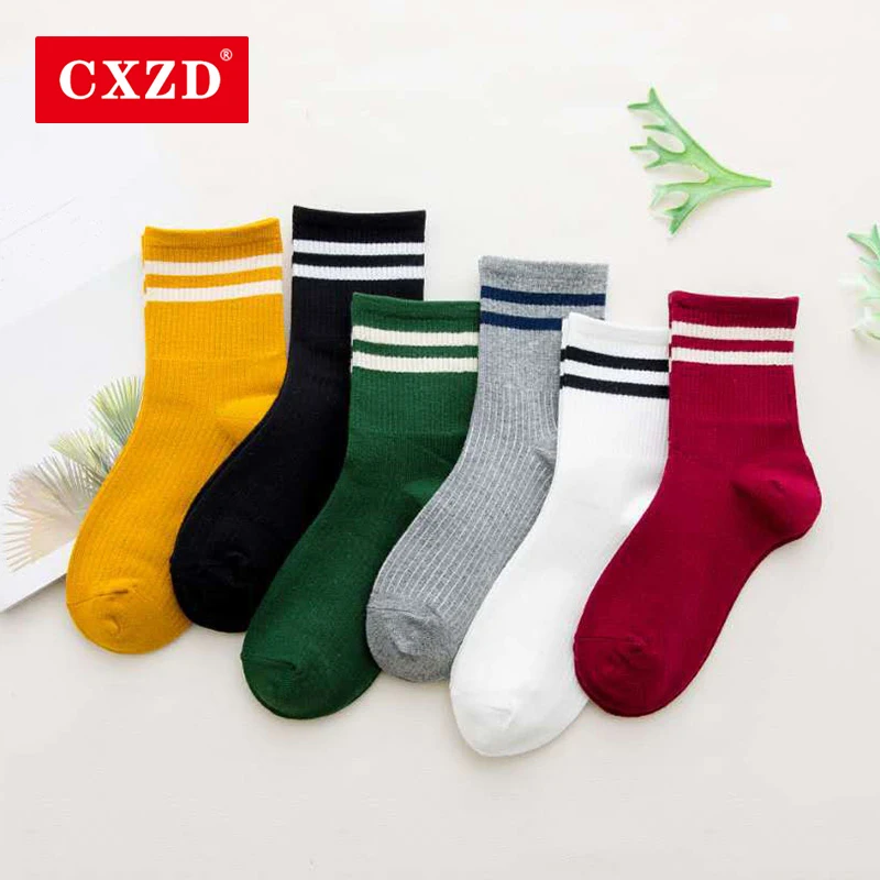 CXZD новые высококачественные женские повседневные полосатые хлопковые удобные
