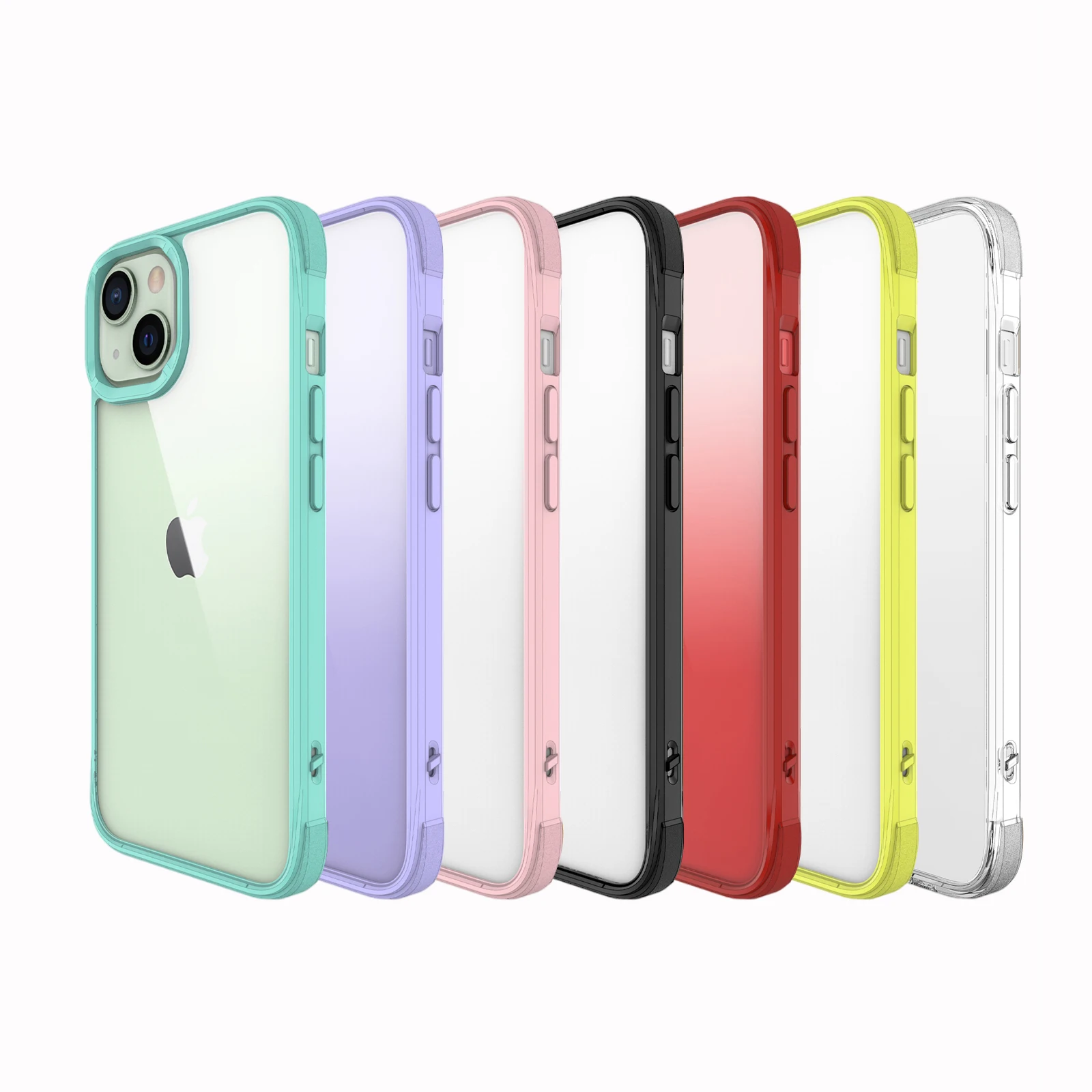 Slim Bumper Hard Clear Case For Iphone 13 Pro Max 12 Mini 11 Xs X Xr 8