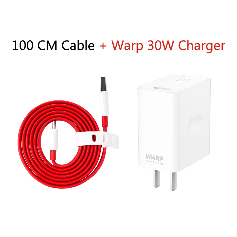 100CM With US Plug OnePlus 7T Pro 7 Pro OnePlus адаптер питания с варп-зарядкой 30 CN OnePlus 6T 6 5 T 5 type-C кабель 1,5 M 5V 6A Max - Тип штекера: 100CM With US Plug